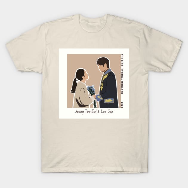 Jung Tae Eul and Lee Gon The King Eternal Monarch T-Shirt by jocela.png